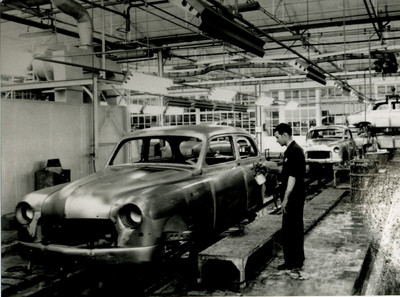 60 Jahrer Seat: Produktion des Seat 1400 in den 50-ger Jahren.
