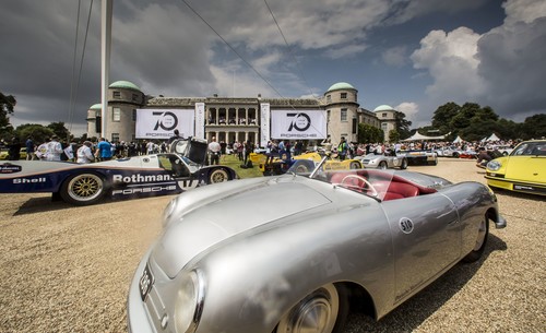 70 Jahre Porsche beim Goodwood Festival of Speed: Porsche 356 &quot;Nummer 1&quot;.