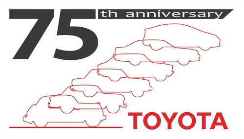75. Geburstag von Toyota.