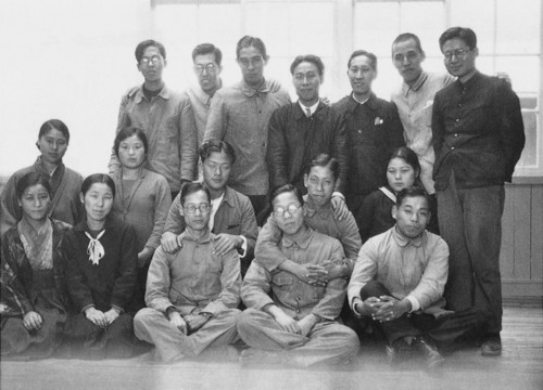 75 Jahre Toyota: Mitarbeiter der Automobilabteilung, 1933.