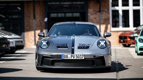 911 GT3 im Jubiläums-Design des Porsche Supercup.