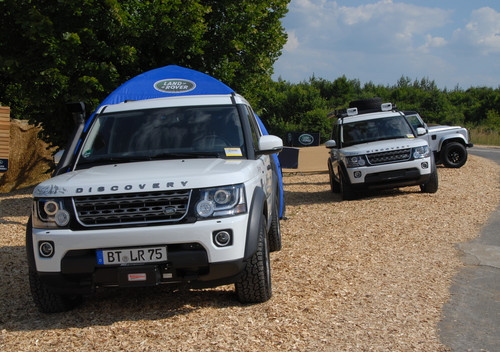 Abenteuer &amp; Allrad 2014 in Bad Kissingen: Land Rover Discovery.
