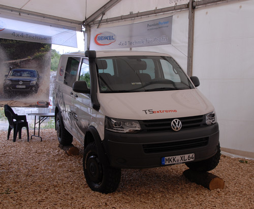 Abenteuer &amp; Allrad 2014 in Bad Kissingen: Volkswagen T5 Extreme von Seikel.