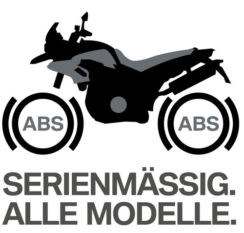 ABS seienmäßig für alle BMW Motorräder.