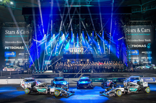 Abschluss der Motorsport-Saison bei Mercedes-Benz Stars &amp; Cars.