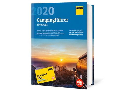 ADAC-Campingführer 2020 für Südeuropa.