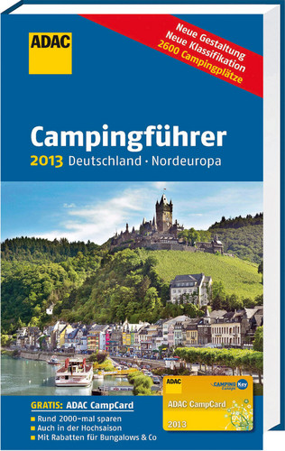 ADAC-Campingführer Deutschland und Nordeuropa.