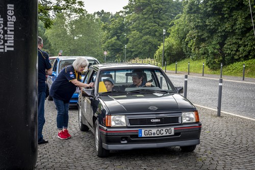 ADAC-Oldtimerfahrt Hessen-Thüringen 2019: Opel Corsa GSi.