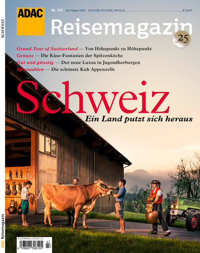 ADAC-Reisemagazin Schweiz.