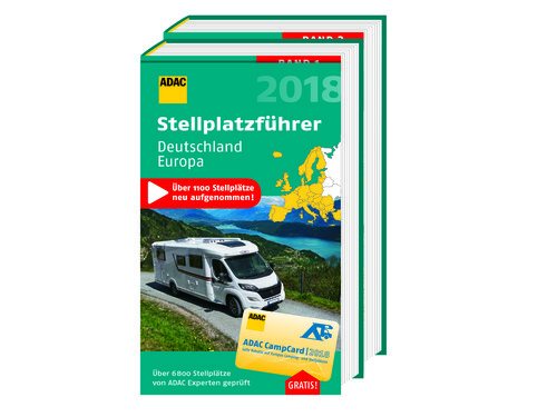ADAC-Stellplatzführer 2018.