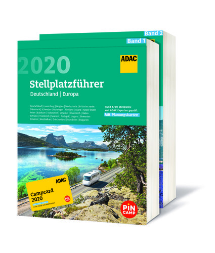 ADAC-Stellplatzführer 2020.