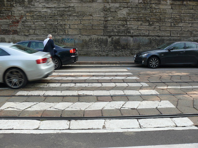 ADAC-Test Fußgängerüberwege in Europa: Verlierer Mailand.