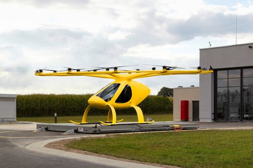 ADAC testet Volocopter zur Luftrettung.