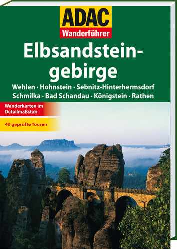 ADAC Wanderführer Elbsandsteingebirge.