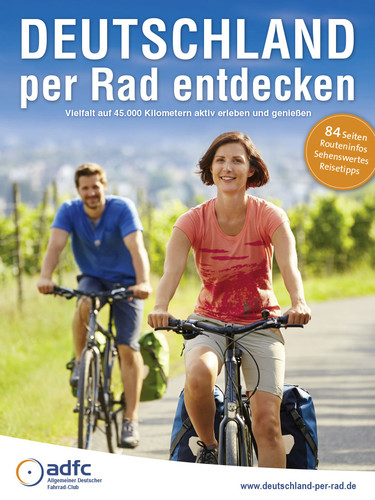 ADFC-Broschüre „Deutschland per Rad entdecken“. 