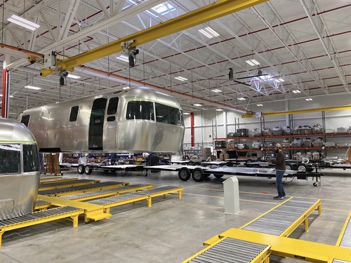 Airstream-Produktion in Jackson Center (USA).