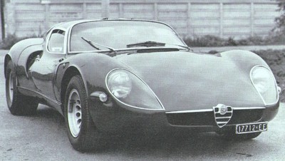 Alfa Romeo 33 Coupé Stradale 1967-1969.