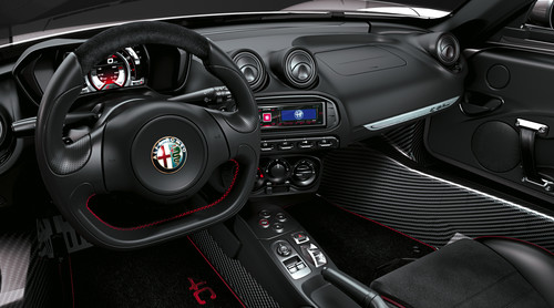 Alfa Romeo 4C Spider.