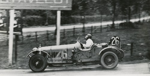Alfa Romeo 6C 1750 Super Sport von Goffredo Zehender beim 24-Stunden-Rennen von Spa-Francorchamps im Jahr 1929 