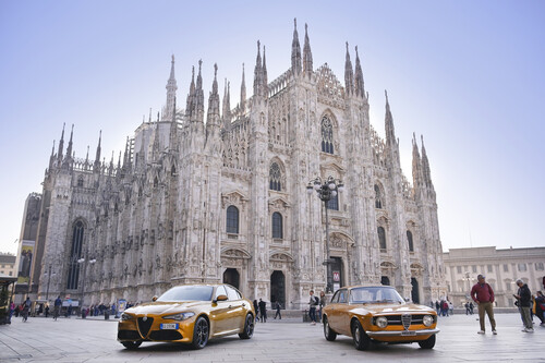 Alfa Romeo Giulia GT Junior und Alfa Romeo GT 1300 Junior.