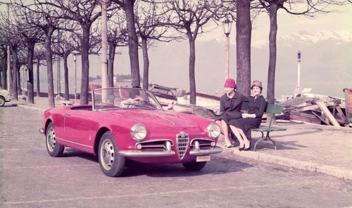 Alfa Romeo Giulietta Spider Veloce (1956).