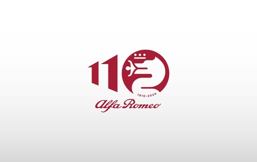 Alfa-Romeo-Logo "110th Anniversary".