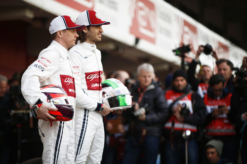 Alfa Romeo Racing: Kimi Räikkönen (l.) und Antonio Giovinazzi.