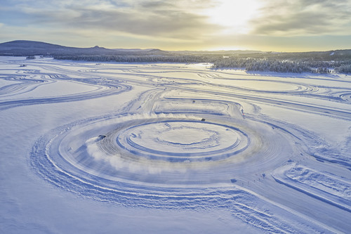 AMG Driving Academy in Lappland (SWE). 