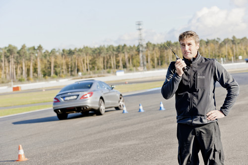 AMG Driving Academy: Instruktor Bernd Schneider.