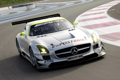 AMG-Driving-Academy mit dem Mercedes-Benz SLS AMG GT3.