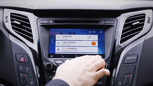 Android Auto im Hyundai i40.