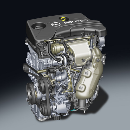 Anhand der Motorenmodelle beantworten die Opel-Ingenieure Fragen zu technischen Begriffen und Abkürzungen wie SIDI (Spark Ignition Direct Injection), variabler Ventilsteuerung oder Leichtbau im Motorendesign.