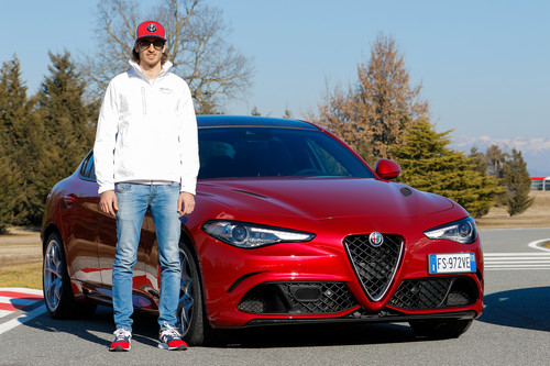Antonio Giovinazzi besuchte das Testgelände von Fiat Chrysler Automobiles (FCA) in Balocco und fuhr Alfa Romeo.
