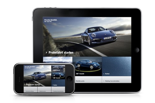 App: „Porsche Identität. Der neue 911.“