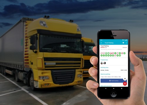 App Truck Parking Europe.