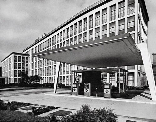 Aral Firmenzentrale aus den 1960er-Jahren.