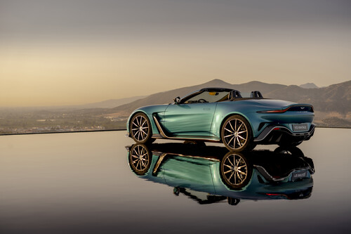 Aston Martin V12 Vantage Roadster.