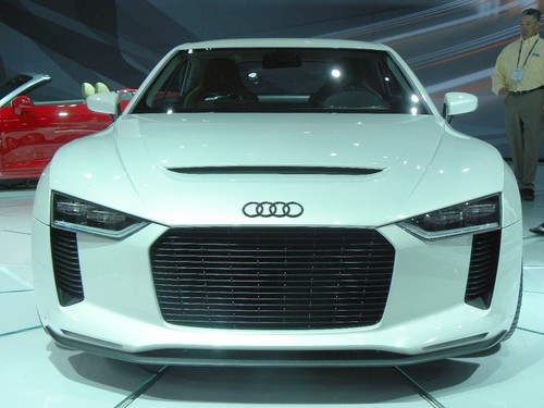 Auch in Los Angeles ein Star: Audi-Studie zum Quattro.
