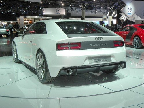Auch in Los Angeles ein Star: Audi-Studie zum Quattro.