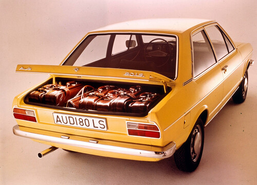 Audi 80 LS (1973).