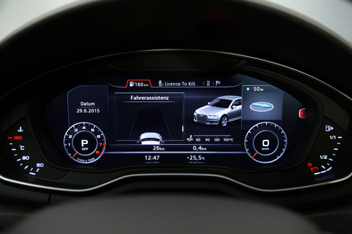 Audi A4 2.0 TFSI: virtuelles Cockpit.