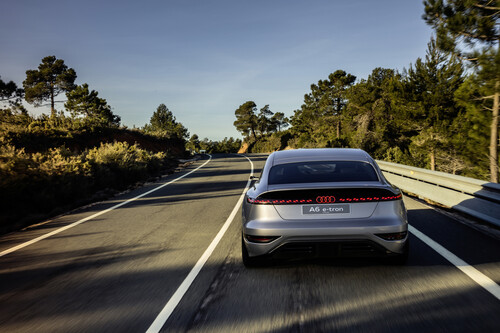 Audi A6 e-Tron Concept.