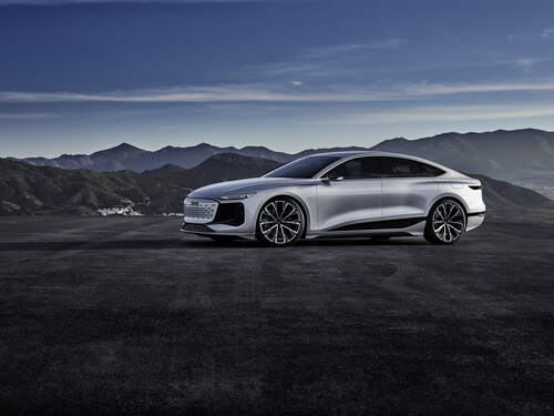 Audi A6 e-Tron Concept.