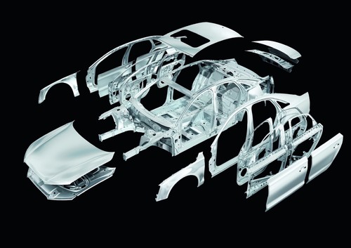 Audi Aluminium Space Frame - Karosserie.