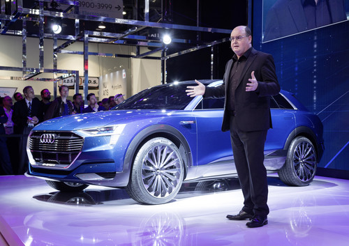 Audi auf der CES 2016: Ricky Hudi, Leiter Entwicklung Elektrik und Elektronik.