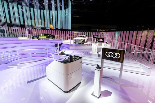Audi auf der CES 2019 in Las Vegas. 