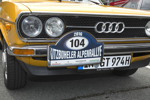 Audi auf der Kitzbüheler Alpenrallye.