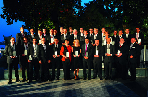 Audi Business Cup: 25 erfolgreichste Audi Partner ausgezeichnet.