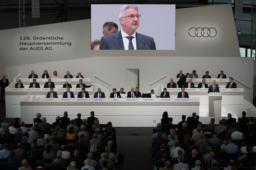 Audi-Hauptversammlung 2017.