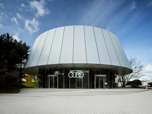 Audi House of Progress in der Autostadt Wolfsburg.